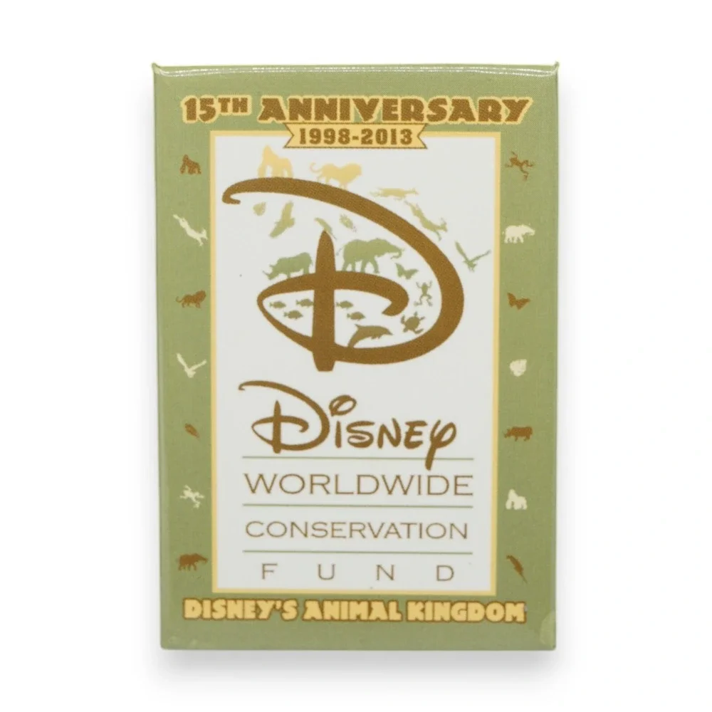 WDW Animal Kingdom Conservation Hero Fund‎ 1998-2013 Button Disney Pin
